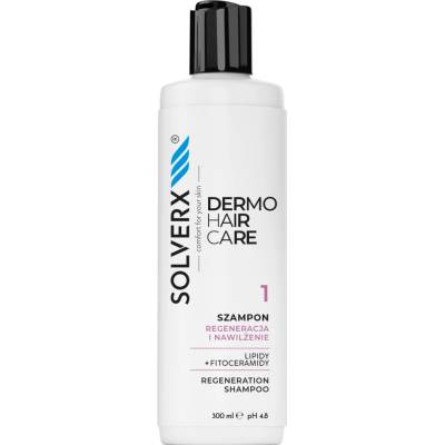 Solverx dermoHAIR regeneračný šampón na vlasy pH 48 300 ml