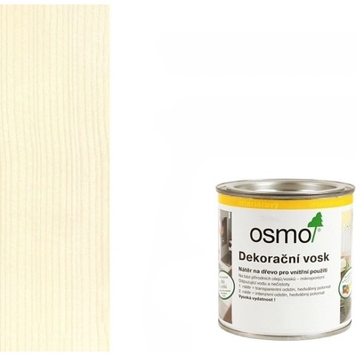 Osmo 3111 Dekoračný vosk transparentný 0,125 l Biely