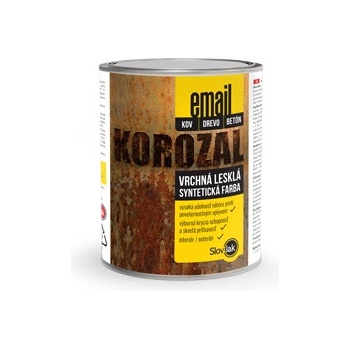 Slovlak Korozal email 10kg Čierny
