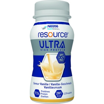 RESOURCE ULTRA HIGH PROTEIN VANILKOVÁ PŘÍCHUŤ POR SOL 4X125ML