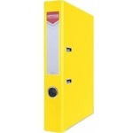 Office Products OFFICER Binder with PP Rail A4 5.5cm Yellow Office Products