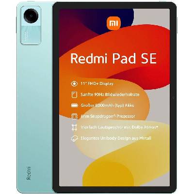 Xiaomi Redmi Pad SE Mint Green, Paměť: 4GB/128GB 49240