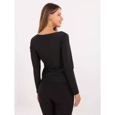 Blouse IT-BZ-21629.82-black čierna Italy Moda