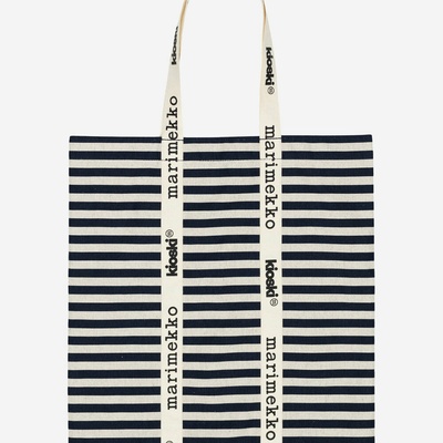 Marimekko Látková taška Carrier Midi Tasaraita 45x43cm prúžkovaná