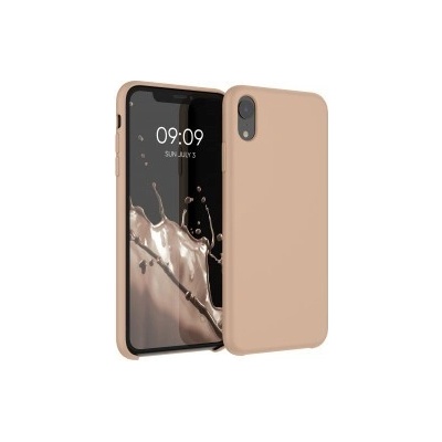 Púzdro kwmobile Apple iPhone XR béžové