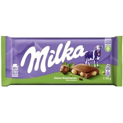 Milka celé oříšky 17 x 95 g