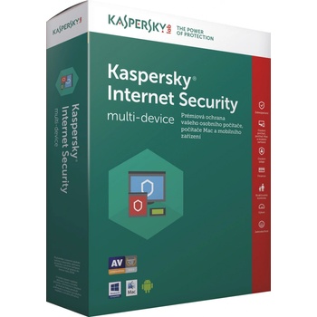 Kaspersky Internet Security - 1 lic. 12 mes.