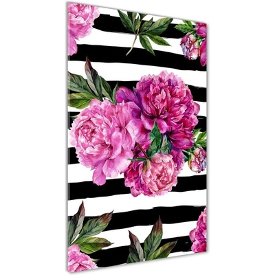 Vertikálny fotoobraz na skle Pivonka 50x100 cm