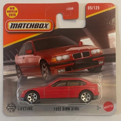 MATCHBOX 1995 BMW 318ti E36 COMPACT AUTÍČKO ANGLIČÁK NOVÝ