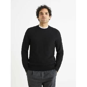 Celio Черен мъжки пуловер Celio Bepic Celio | Cheren | МЪЖЕ | XL
