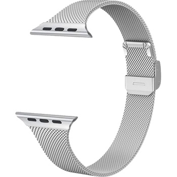 Trender Каишка Trender - Steel, Apple Watch, 44/45 mm, сребриста (TR-AST45SL)