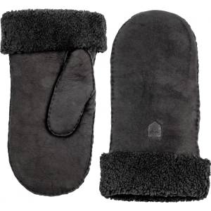 Hestra Ръкавици Hestra Sheepskin Mitt Gloves - Black - размер 7 (EU) (202-1498-0312)