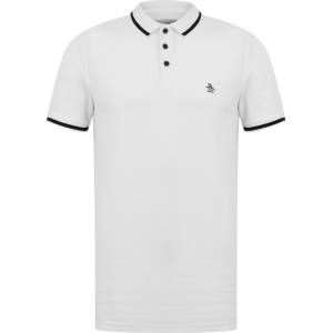 Original Penguin Мъжка блуза с яка Original Penguin OP Tipped Polo Shirt Mens - White