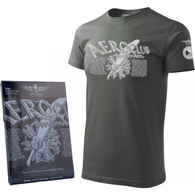 Triko AEROCLUB ŠEDOmodré