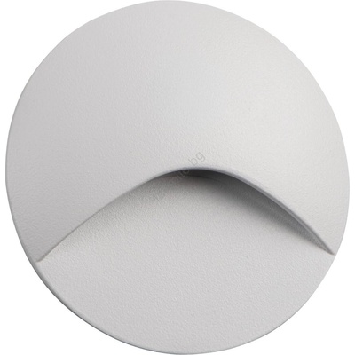 Kanlux 39132 - Стълбищно осветително тяло EXIN LED/2, 5W/230V 4000K IP65 бяло кръгло (KX2631)