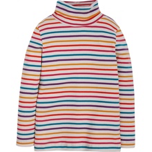 Frugi dětský rolák s dlouhým rukávem Ava Stripe Roll Neck