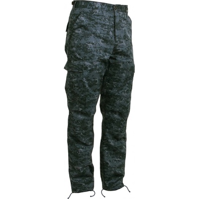Kalhoty Rotho BDU camo midnight digital