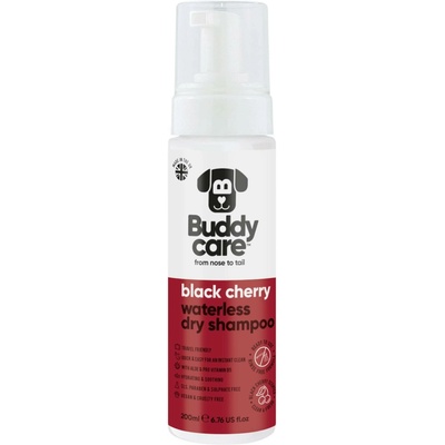 Buddycare Suchý šampon pro psy Black Cherry 200 ml