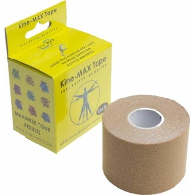 Kine-Max Super-Pro cotton kinesiology tape bežová 5 cm x 5 m