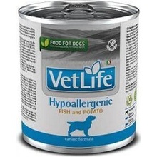 Vet Life Natural Dog Hypoaller Fish&Potato 300 g