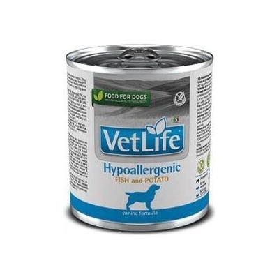 Farmina Pet Foods Vet Life Natural Dog Hypoaller Fish&Potato 300 g