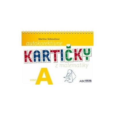 Autokorektívne kartičky z matematiky - zošit A