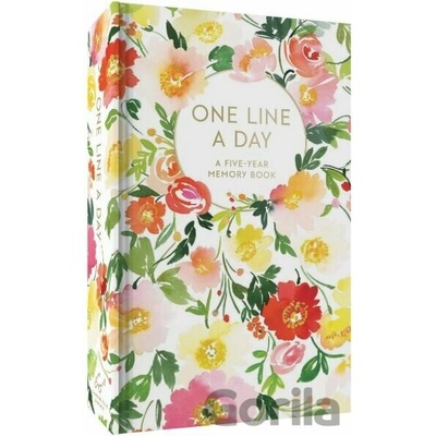 Floral One Line a Day - A Five-Year Memory BookNotebook / blank book