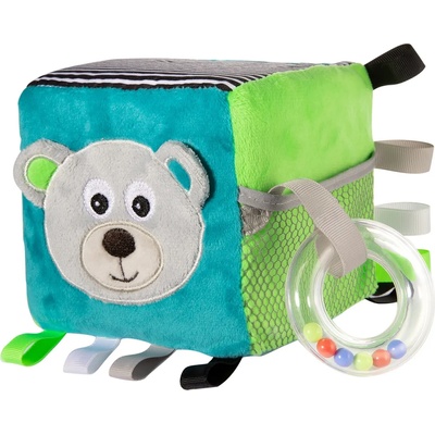 Canpol babies Мека играчка Canpol - Кубче Bears, сиво (68/073_gry)