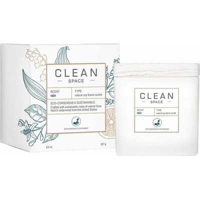 Clean Vonná sviečka RAIN 227 g