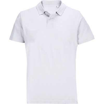 Sol´s Collection polokošile Pulse piqué krýtký rukáv unisex COT25450200101-white