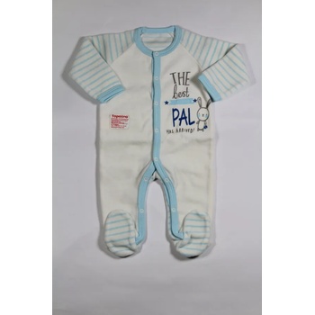 Image 1 of Topolino Плюшен гащеризон в бяло и синьо, 50