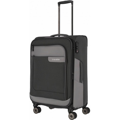 Travelite Viia 4W 92848-04 antracitová 70 L – Zboží Dáma