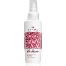 Gyada Cosmetics Tekutý fixační gel pro tvarování vlnitých a kudrnatých vlasů 125 ml