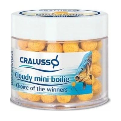 Cralusso Plávajúce mini boilies Cloudy žlté 12 mm 40 g - Ananas
