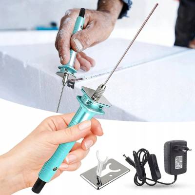 žiadna značka Elektrický nôž na rezanie peny 20 cm s adaptérom pre amatérske remeslá