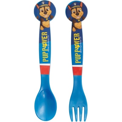 STOR Dětský příbor Paw Patrol Pup Power 2 ks