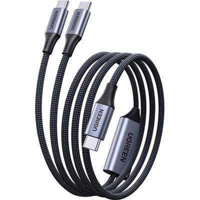 Ugreen L533 Rychlý USB-C na 2x USB-C 140W 2m