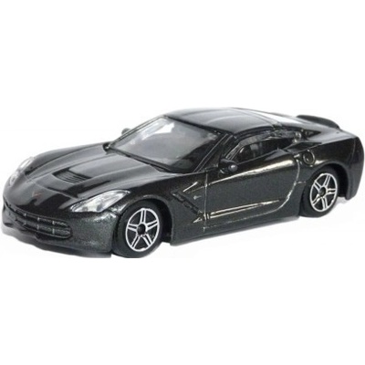 Bburago Corvette Stingray 2014 sivá 1:43