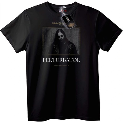 NOONEBRAND Тениска Perturbator Филм - M, White
