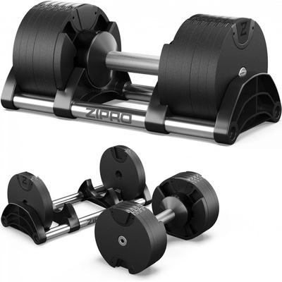 Zipro liatinové činky 1 x 24 kg