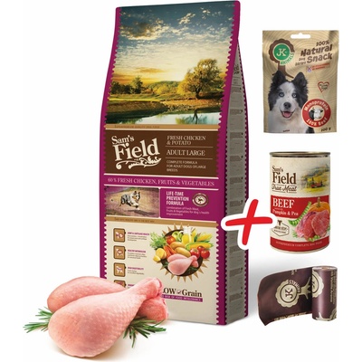 Sam's Field Low Grain Adult Large Chicken & Potato 13 kg