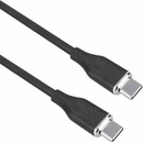 Solight SSC17005-S USB-C USB-C, 0,5m, černý