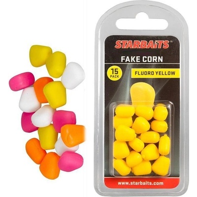 STARBAITS Plovoucí kukuřice Floating Fake Corn XL Žlutá 10ks