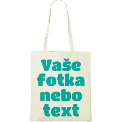 Grooters Bílá taška s vlastním motivem / fotkou