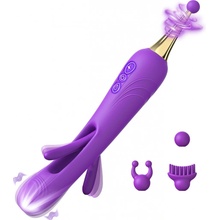 SuperLove Olina Flapping Pen Clitoral Dual Purple