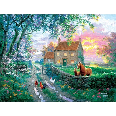 Sunsout English Farm Life 500XXL 500 dielov