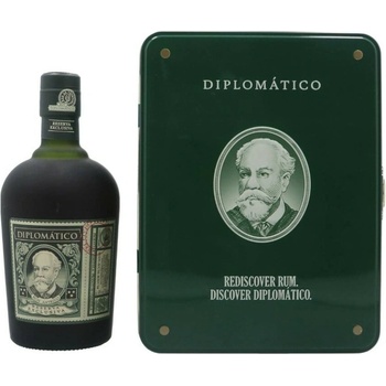 Diplomatico Reserva Exclusiva 40% 0,7 l (dárčekové balenie plechový kufrík)