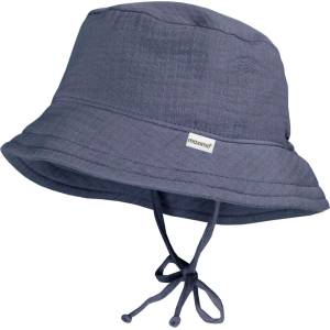 maximo Детска шапка maximo Kid's Mini Hut Band Musselin Futter Hat - Flint Stone - размер 47 cm (904-4137-1013)