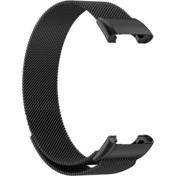 Mobilly каишка за Xiaomi Band 7 Pro, миланско издърпване, черна (817 DSG7-04-00M black)