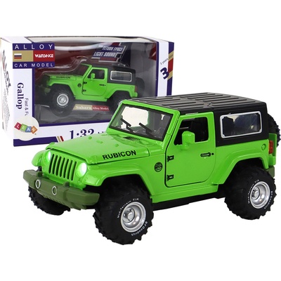Lean Toys Model terénneho auta zelené 1:32